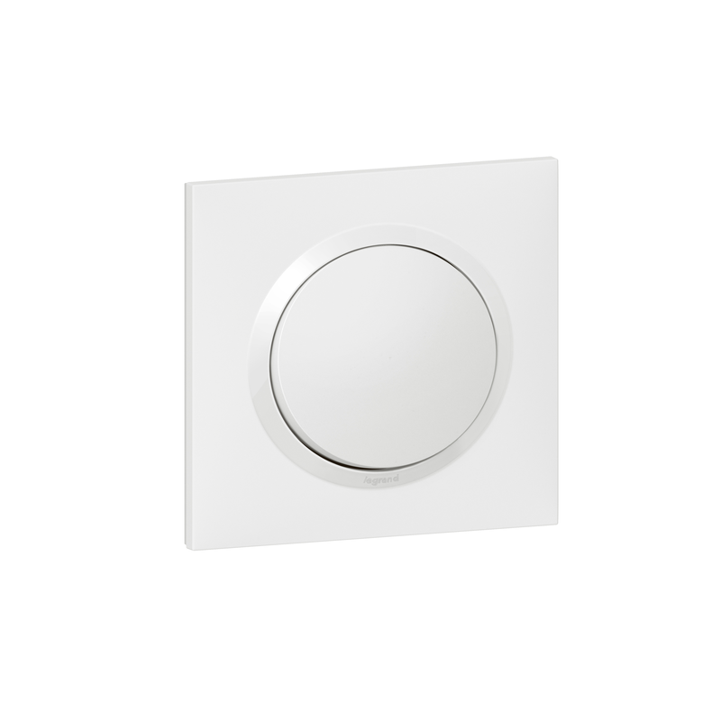 Interrupteur va-et-vient Dooxie one complet blanc