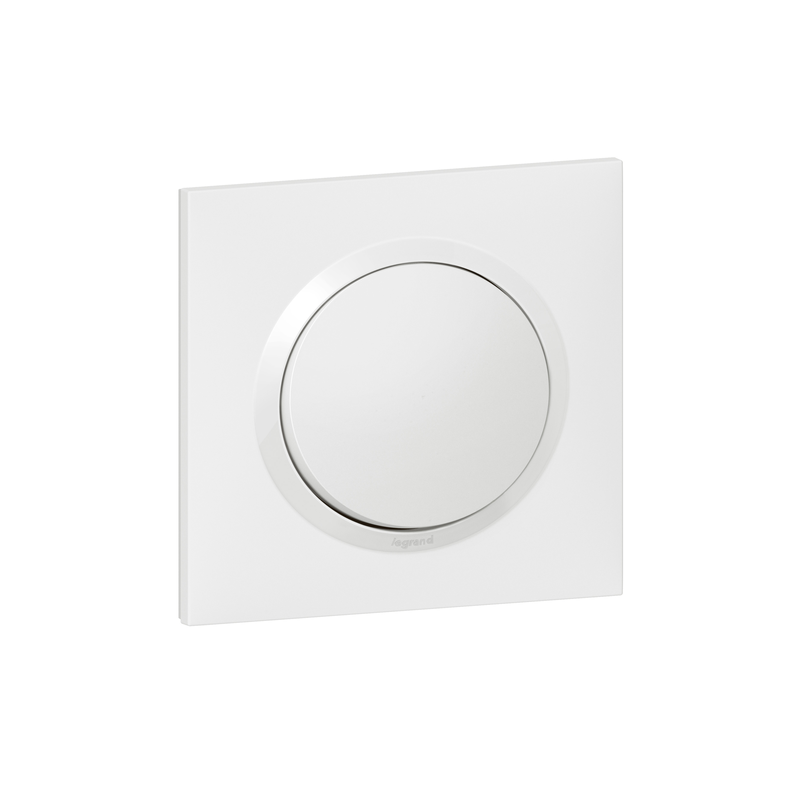 Interrupteur va-et-vient Dooxie complet blanc