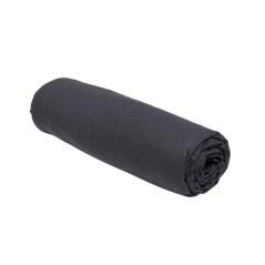 Drap housse 160x200+30cm fusain 57 fils