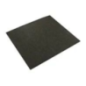Patin feutre adhésif 300x360mm marron x1