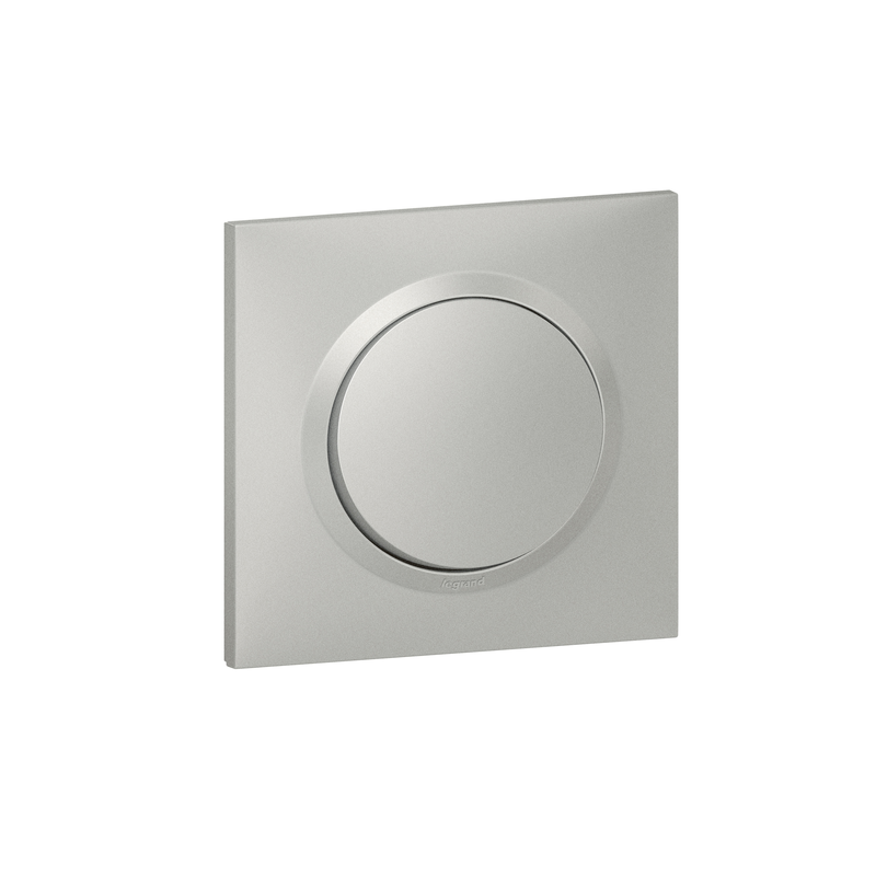 Interrupteur va-et-vient Dooxie complet alu gris