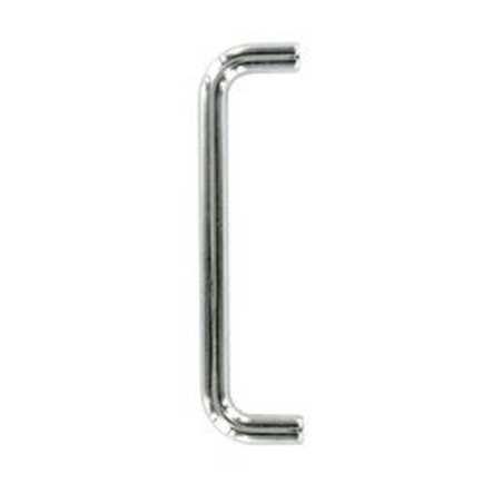 Poignee de meuble fil metal chromé 96mm