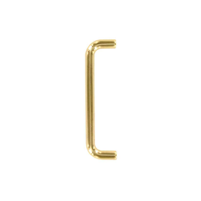 Poignee de meuble fil metal doré 96mm