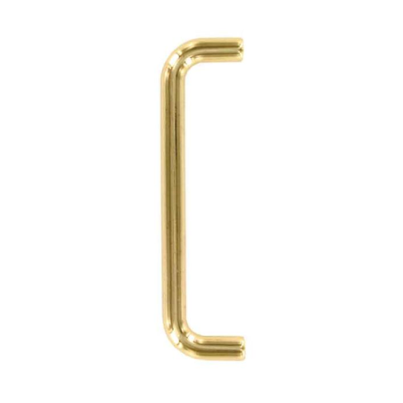 Poignee de meuble fil metal doré 96mm