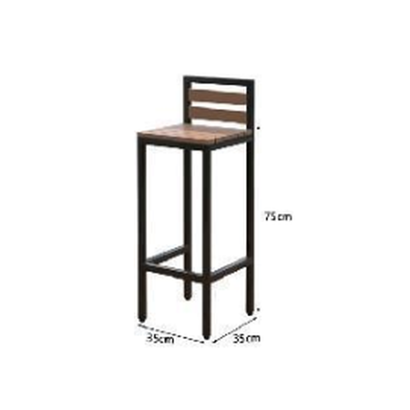Chaise de bar 35x35x75cm