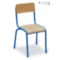Chaise en bois d'ecole