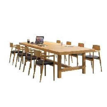 Table + 10chaises 320x120x75cm