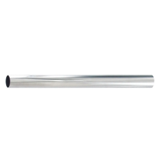 Tube de penderie rond acier chromé 2m