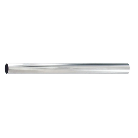 Tube de penderie rond acier chromé 2m