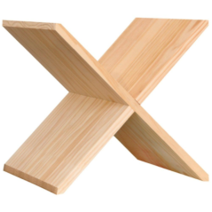 Kubik croix diagonal pour cube 46x46x29cm