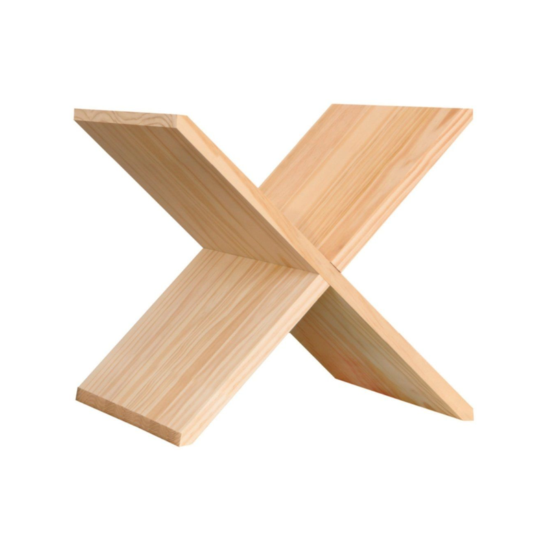 Kubik croix diagonal pour cube 46x46x29cm
