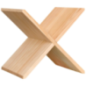 Kubik croix diagonal pour cube 46x46x29cm