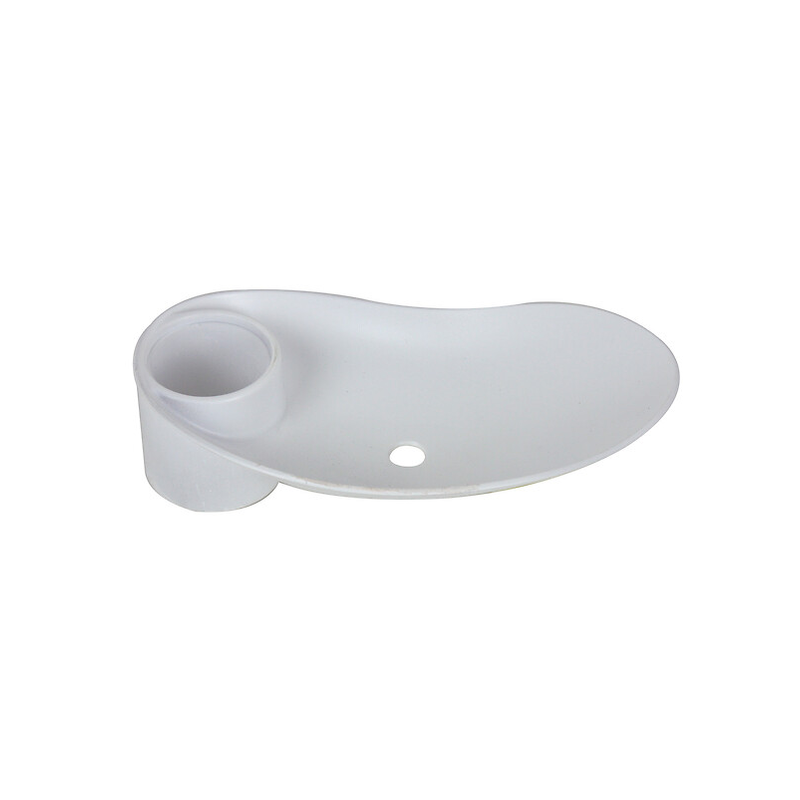 Porte savon oval blanc