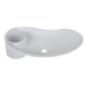 Porte savon oval blanc