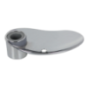 Porte savon oval chrome