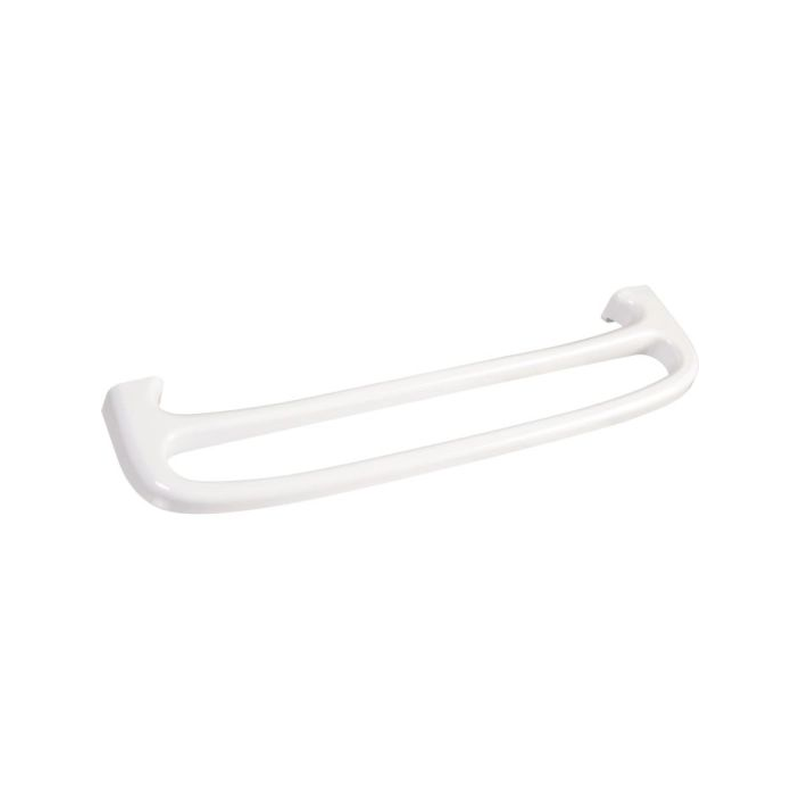 Barre porte serviette 2 barres 57.5cm blc