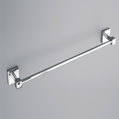 Barre porte serviette 50cm chrome