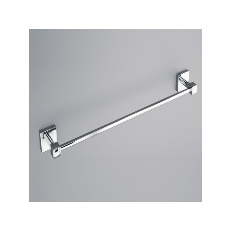 Barre porte serviette 50cm chrome