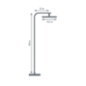 Colonne de douche full inox