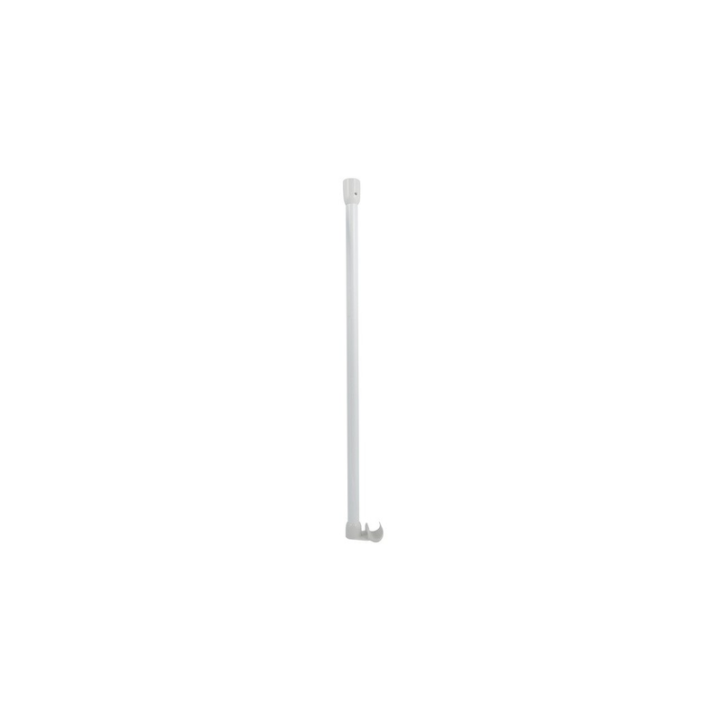 Suspente Tringle de douche 60cm blanche