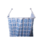 Tringle de douche angle modulable 80x80x80cm blanc