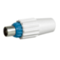 Fiche TV coaxiale normalisée mâle D.9.5mm