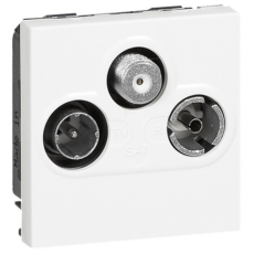 Prise TV-r-SAT/FM/dab+ Mosaic 2 modules