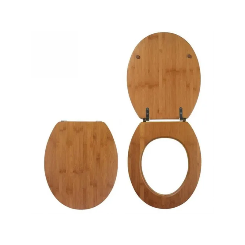 Abattant WC bois bambou finition brute