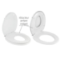 Abattant WC plastique casual line family