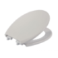 Abattant WC plastique melody blanc