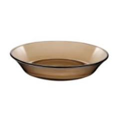 Assiette creuse en verre 600ml 19.3x3.5