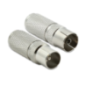 Fiche TV à visser 9.52mm male+femelle x2
