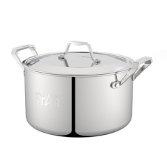 Set 3 casseroles + 3 ustensils inox