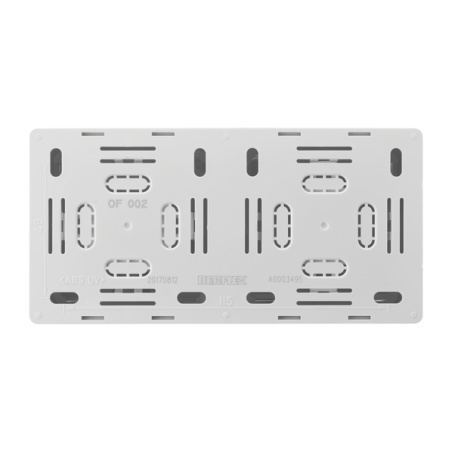 Interrupteur va-et-vient + prise 2p+t blok duo