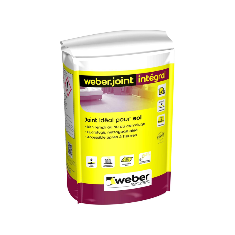 Ciment joint 5kg blanc pur e08