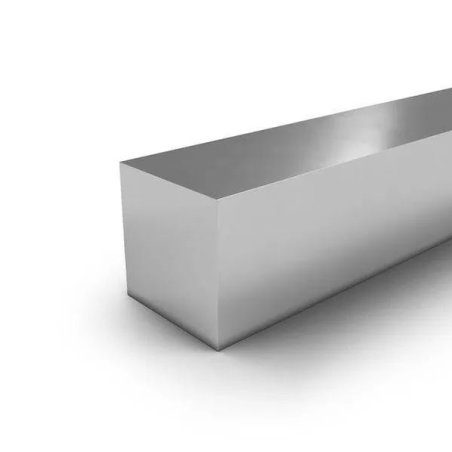 Fer carré plein galvanisé 10x10mm 6m