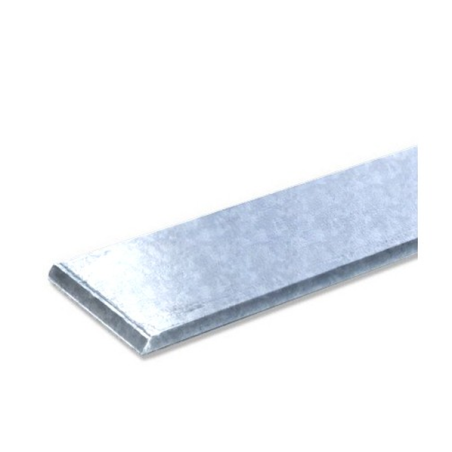 Fer plat galvanisé 150x8mm 6m