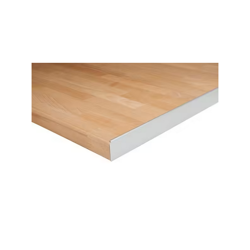 Profil pour plan de travail 38mm L.67cm finition alu