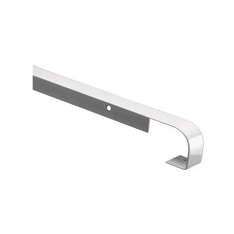 Profil pour plan de travail 38mm L.67cm jonction droite alu