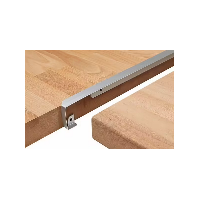 Profil pour plan de travail 38mm L.67cm jonction angle alu