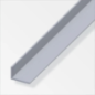 Cornière inègale aluminium anodisé argent 40x15mm 1m