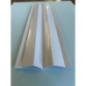 Profilé jonction variable pvc blanc 5.8m