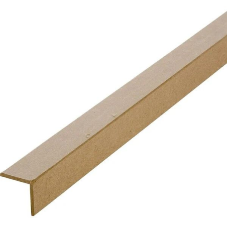 Baguette d'angle 30x30mm 2.4m mdf brut