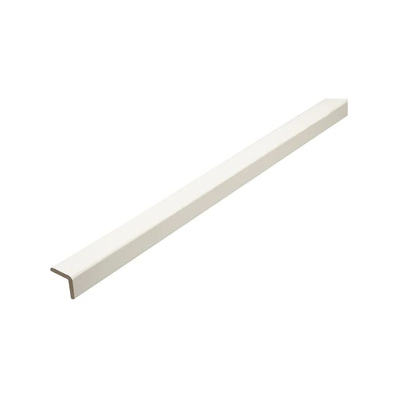 Baguette d'angle revêtu 30x30mm 2.4m blanc