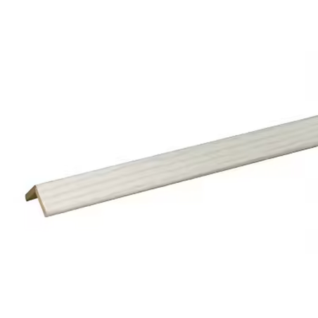 Baguette d'angle revêtu 22x22mm 2.4m frêne blanc