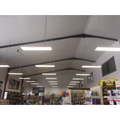 Lambris pvc blanc 150x10mm 6m