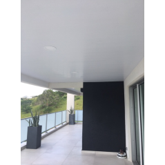 Lambris pvc blanc 150x10mm 6m