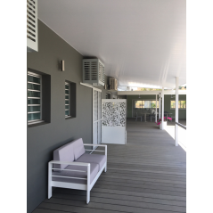 Lambris pvc blanc 150x10mm 6m