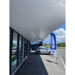 Lambris pvc blanc 150x10mm 6m