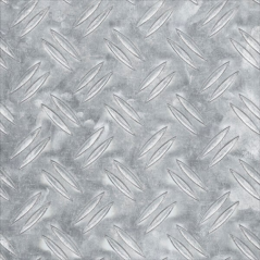 Tôle grain riz aluminium brut 60x100cm epaisseur 1.5mm